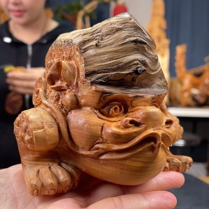 柏木（崖柏）手把件