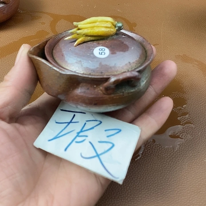 一***友手工粗陶、柴烧茶器