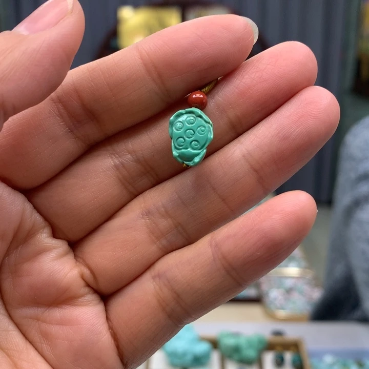 绿松石未镶嵌配饰