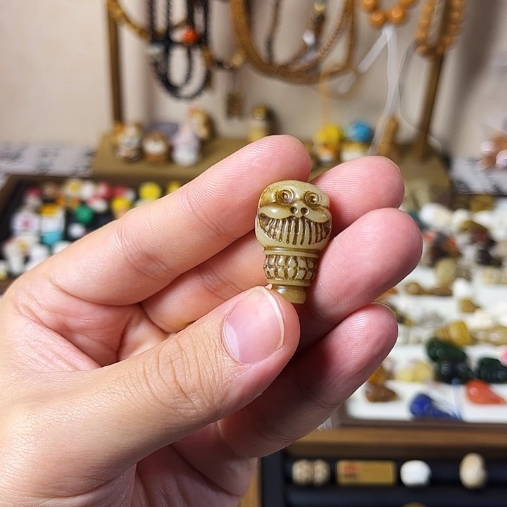 吊坠菩提根/象牙果阿呆三通
