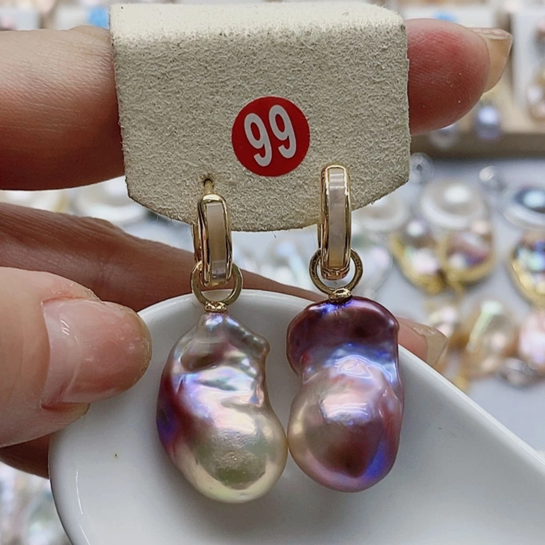 【闪购商品】淡水珍珠发饰银S925镶嵌