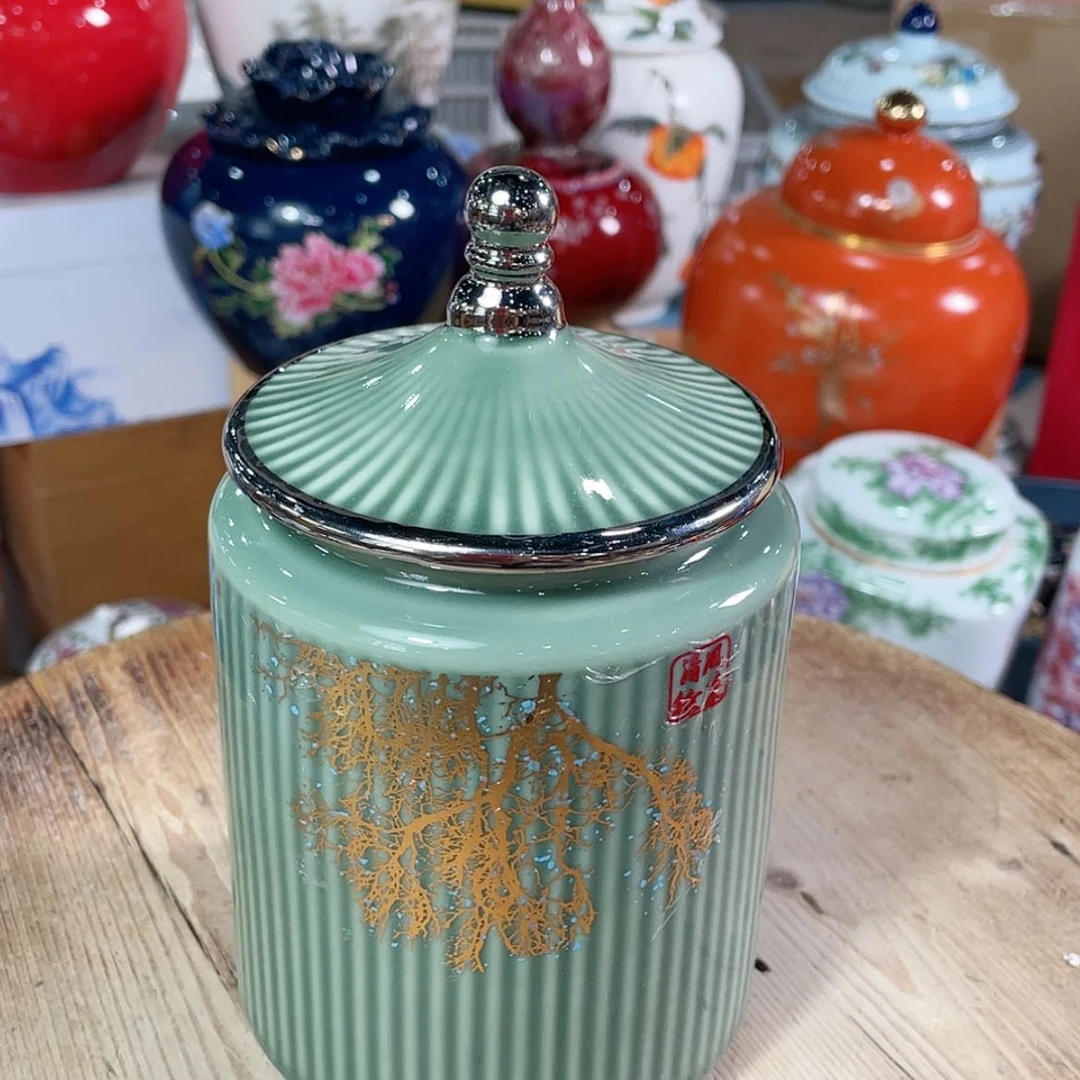 【闪购商品】罐陶瓷茶叶罐密封罐
