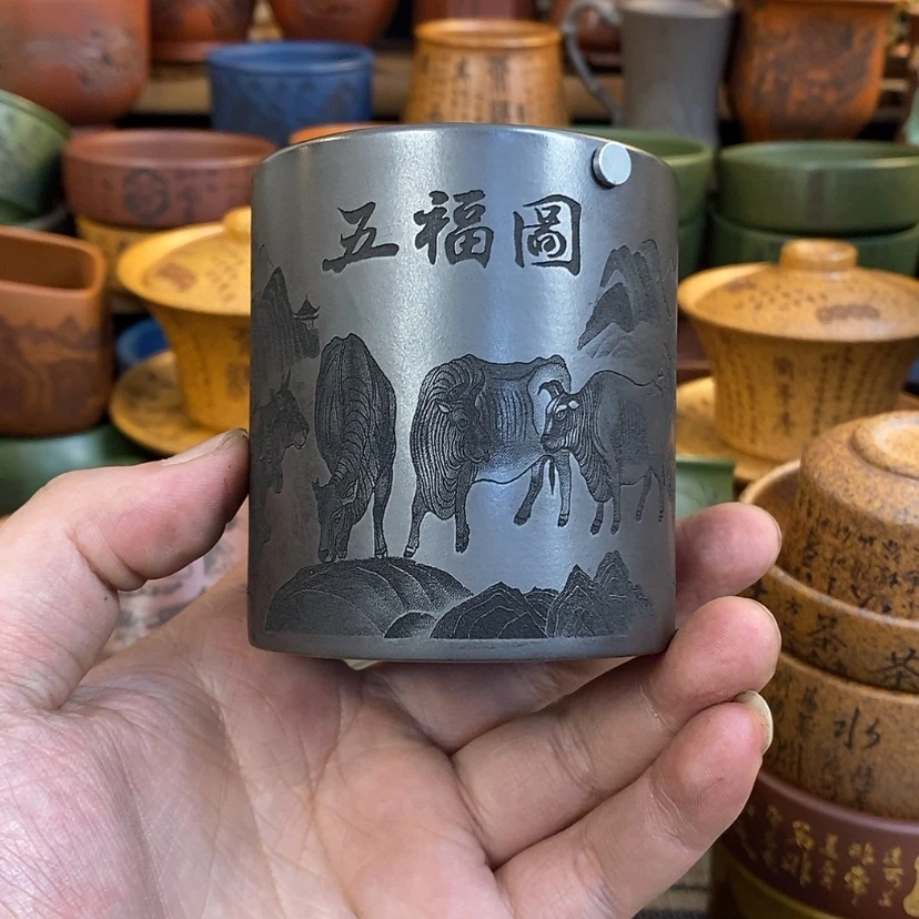 【闪购商品】紫砂公道杯宜兴全手工紫砂杯