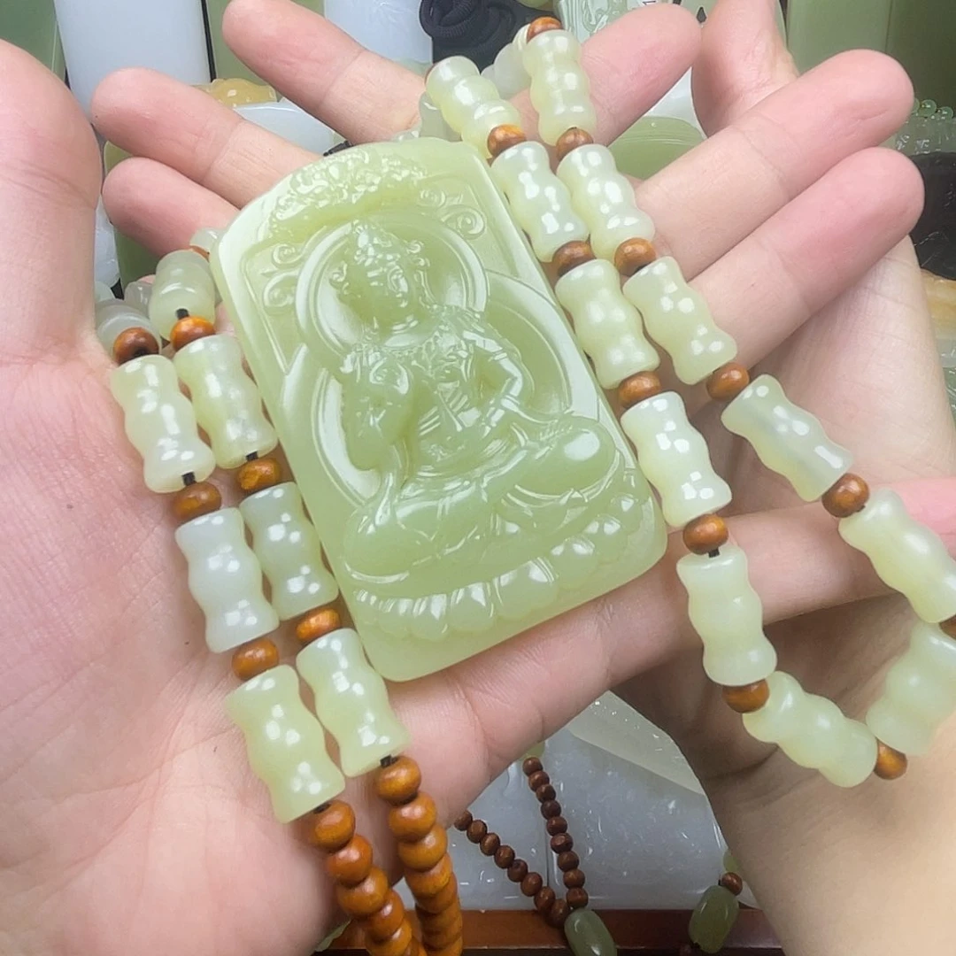开*新疆昆仑山料观音