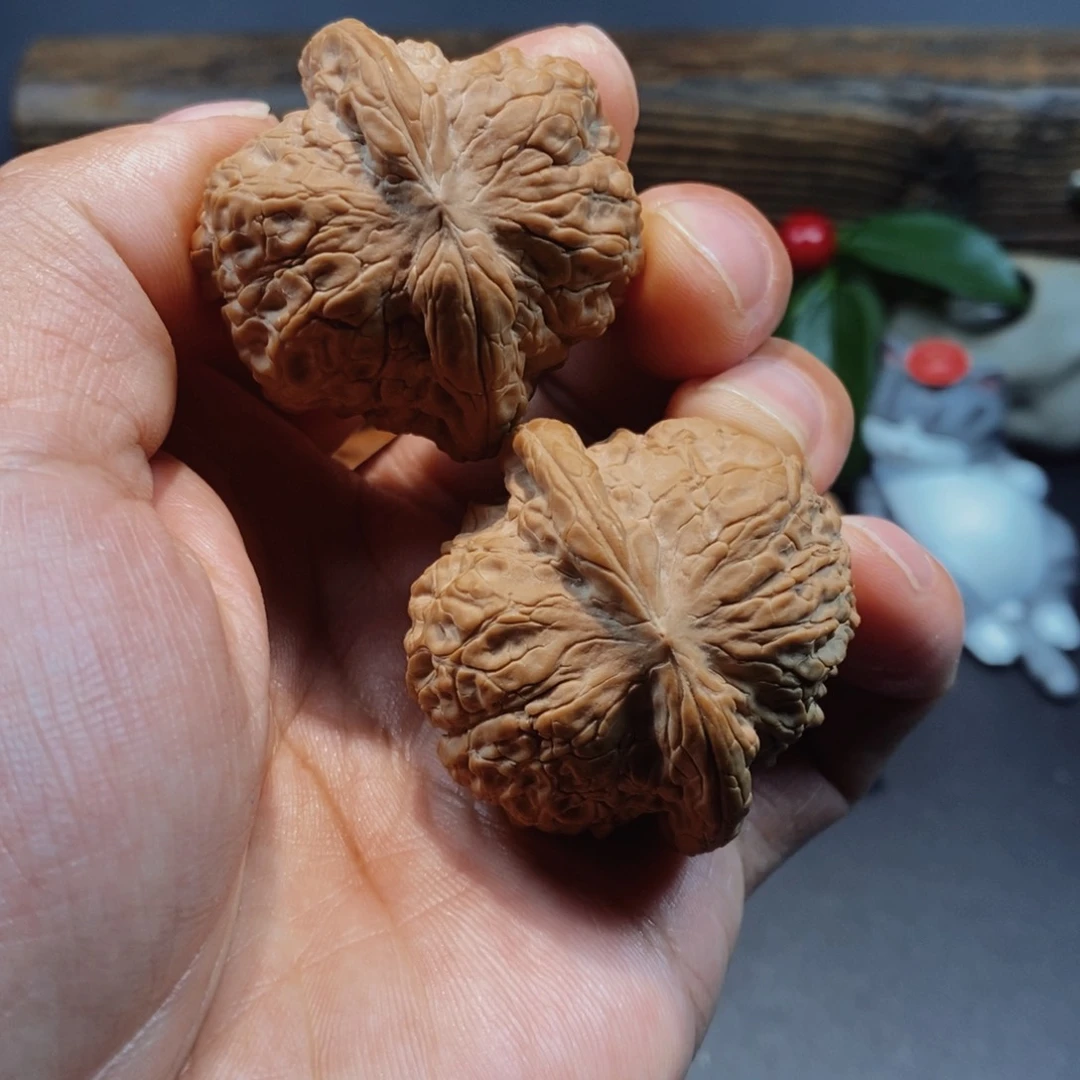 文玩核桃把件血麒麟全品A573
