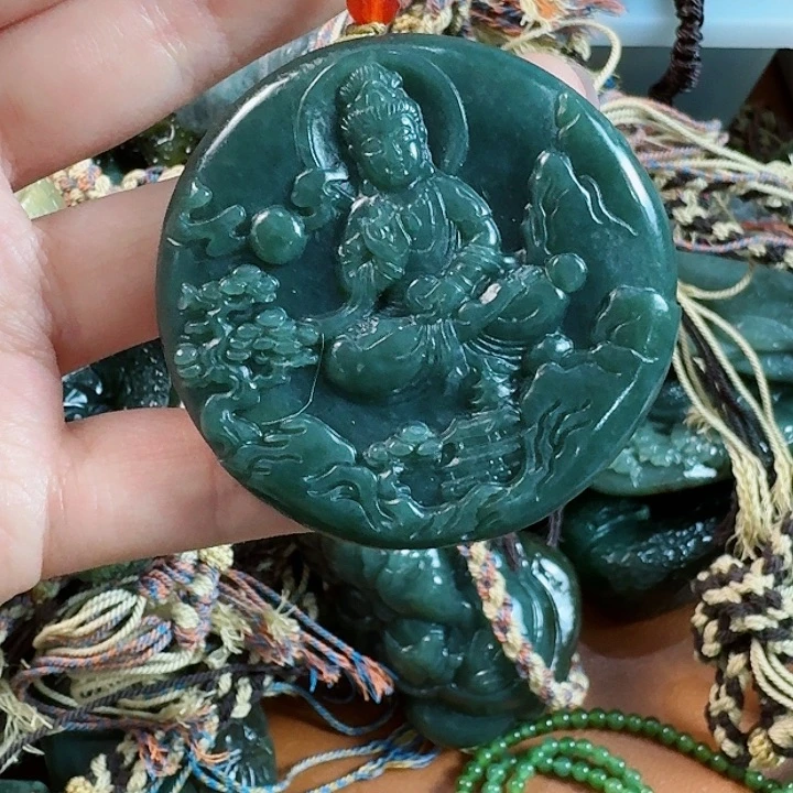 和田玉把件未镶嵌