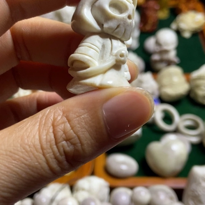 妮***妮配饰鹿角雕刻一个出