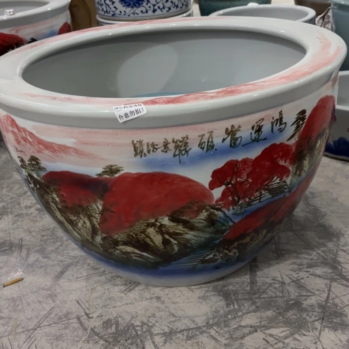 陶瓷鱼缸微瑕尺寸63-43