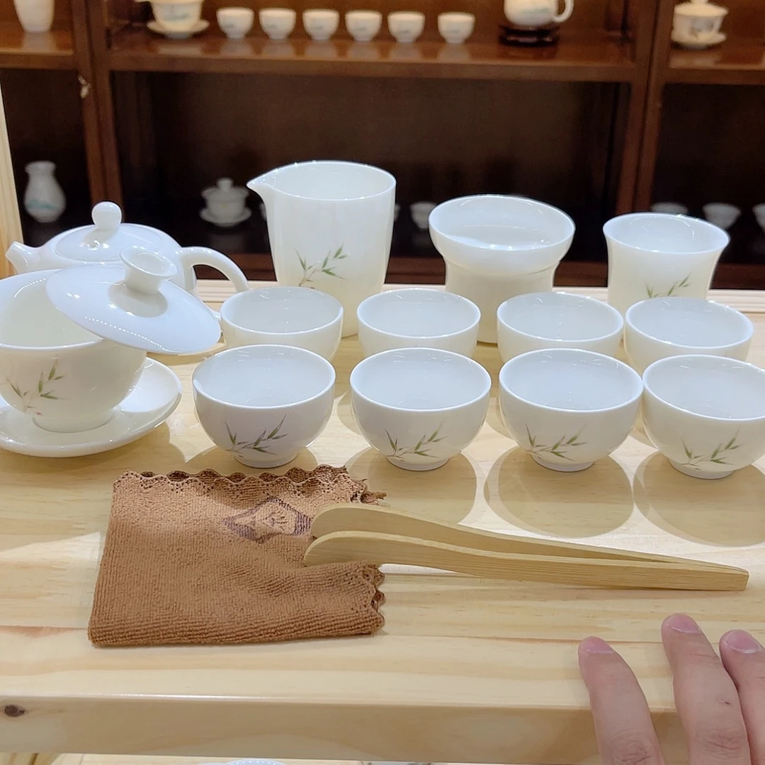 瓷片羊脂玉瓷羊脂玉瓷