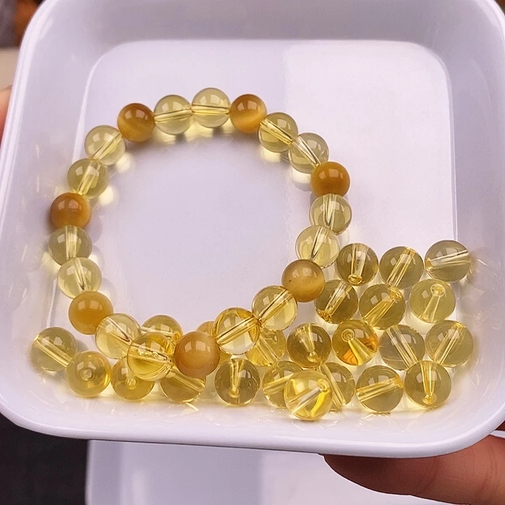 未镶嵌卡8.5黄水晶25玛瑙/玉髓