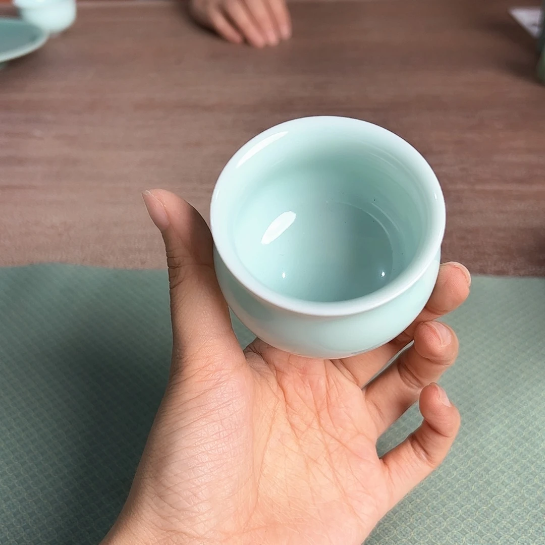 云间青瓷小米茶器龙泉