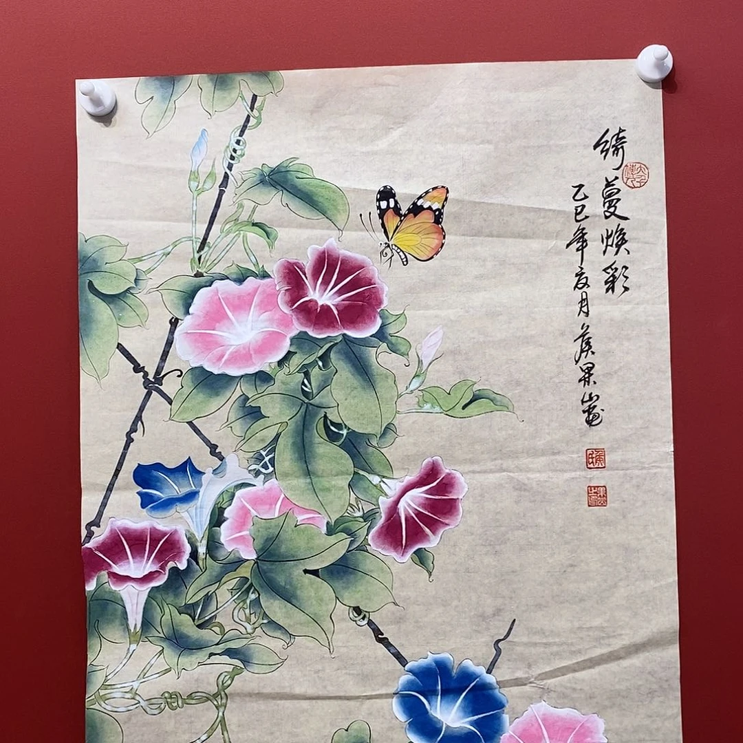 国画大风堂嫡传-侯果山老师作品路