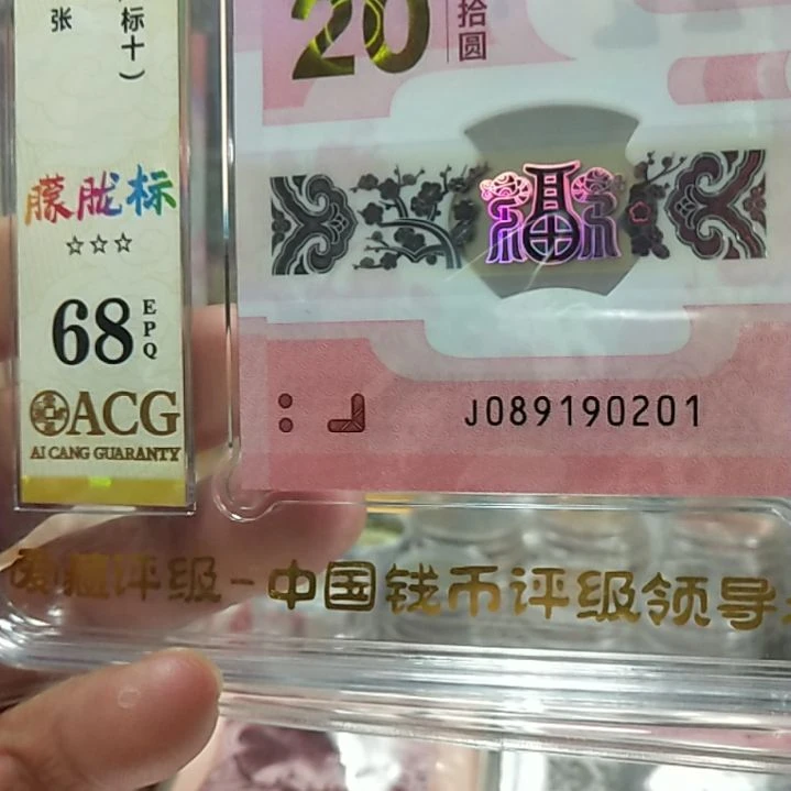 塑料蛇钞朦胧标十68089190201