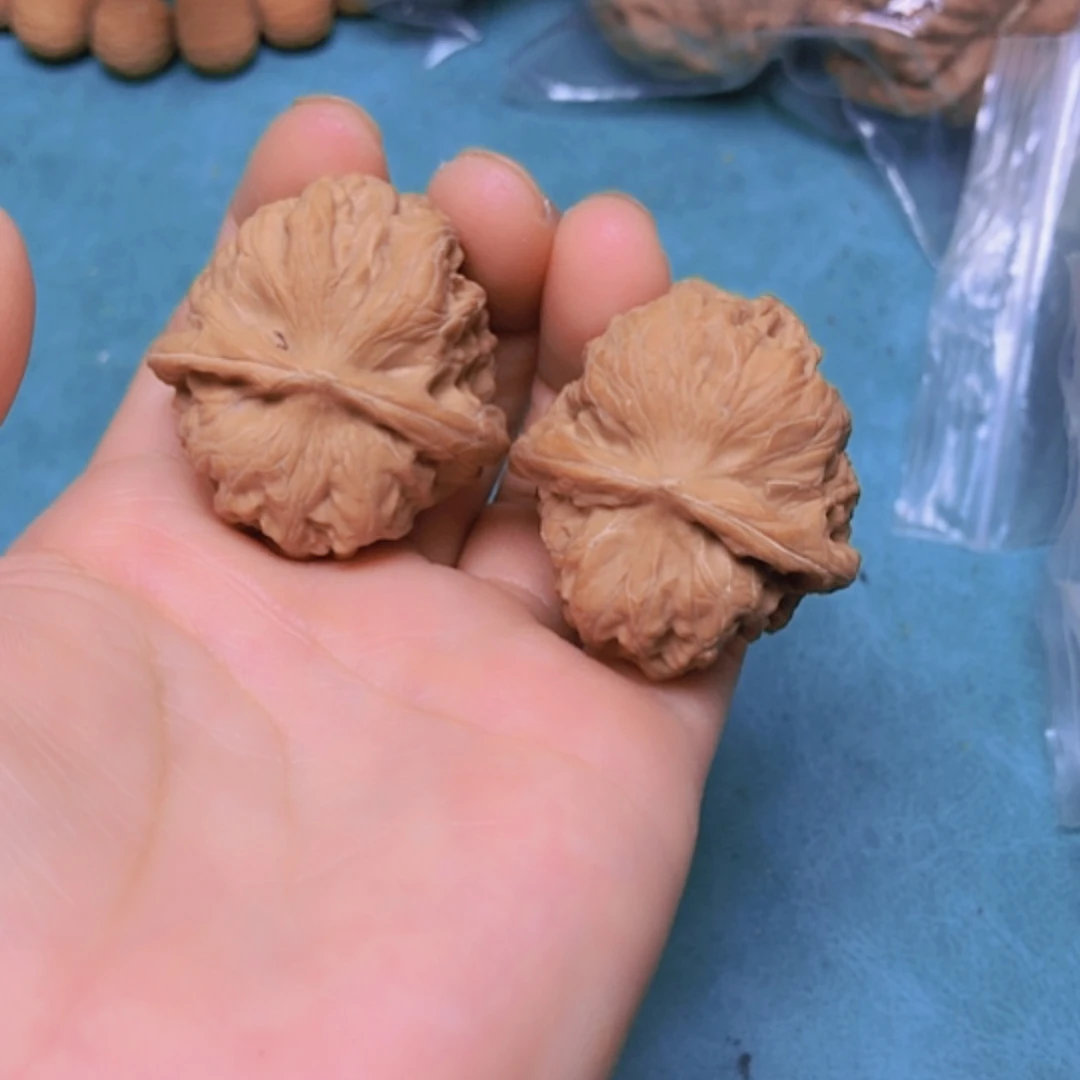 【闪购商品】把件核桃37门头沟元宝修尖龟背