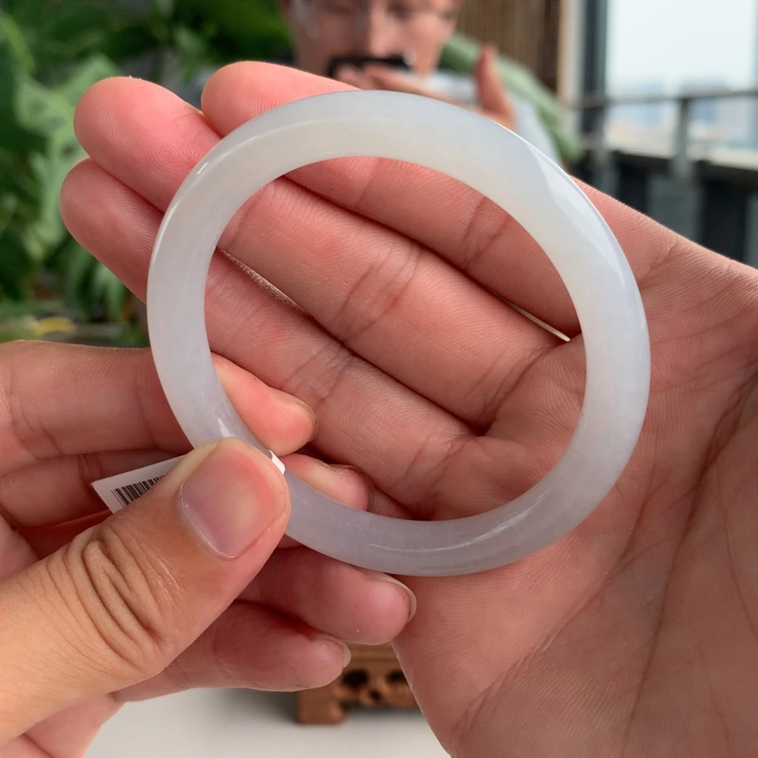 翡翠手镯未镶嵌44号54 .2