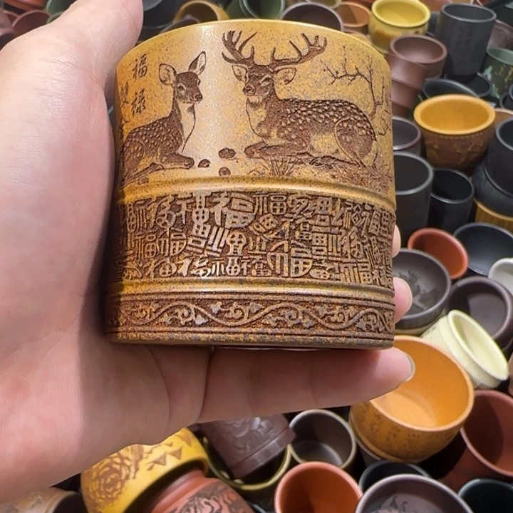 茶杯紫砂全手工制作工艺