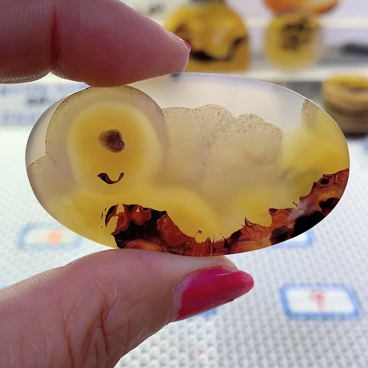 玛瑙/玉髓吊坠未镶嵌