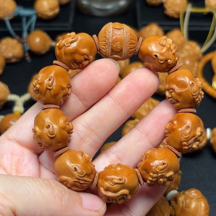 橄榄核手串/手链光**水