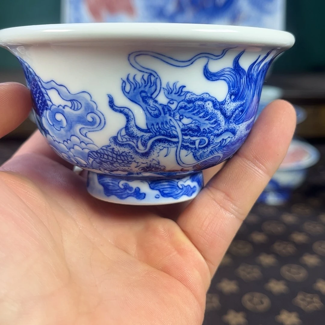 瓷片自成堂景德镇手工手绘