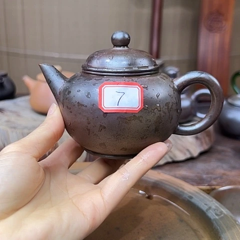 戬谷龙窑坭兴陶柴烧杯7