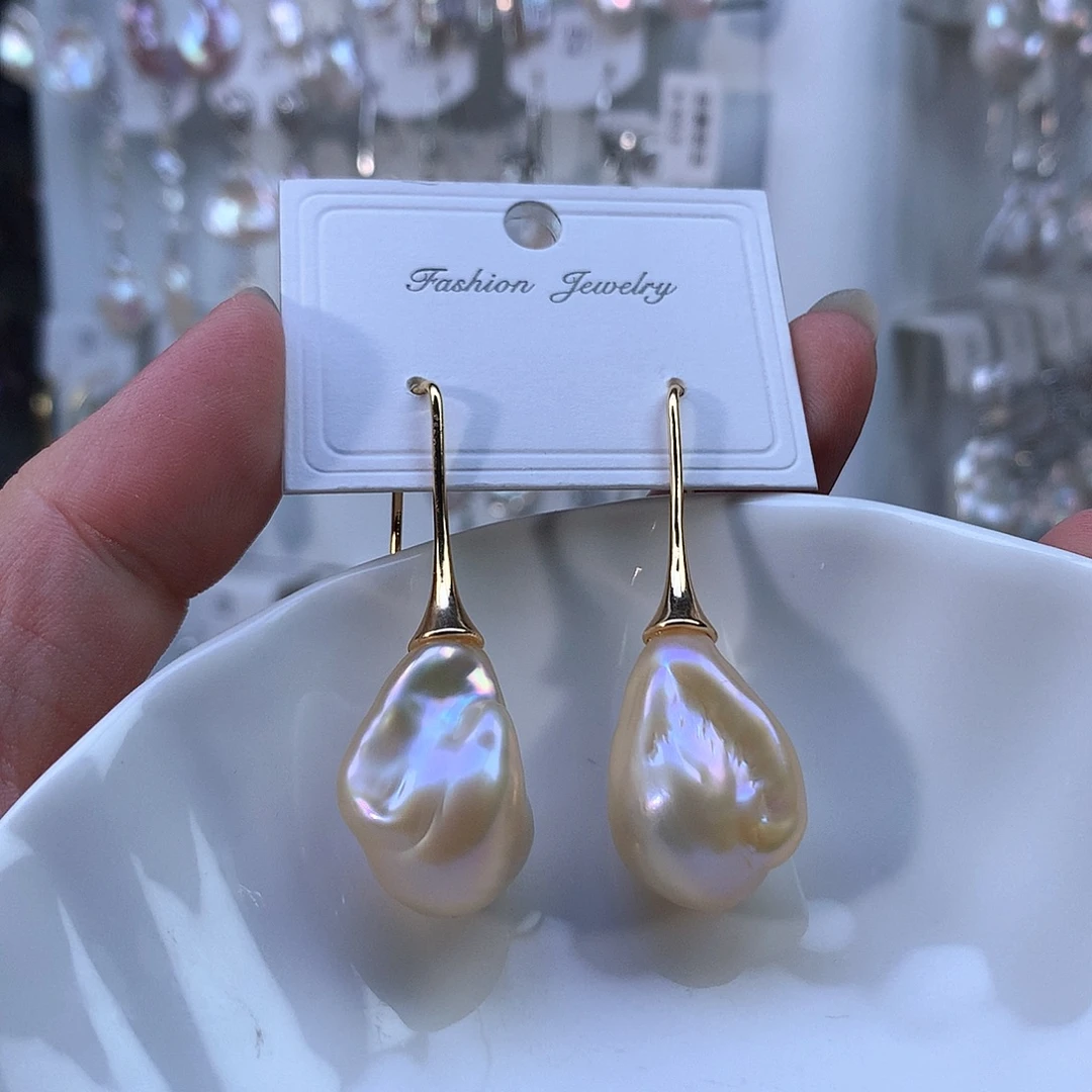 淡水珍珠合金耳饰特价3571