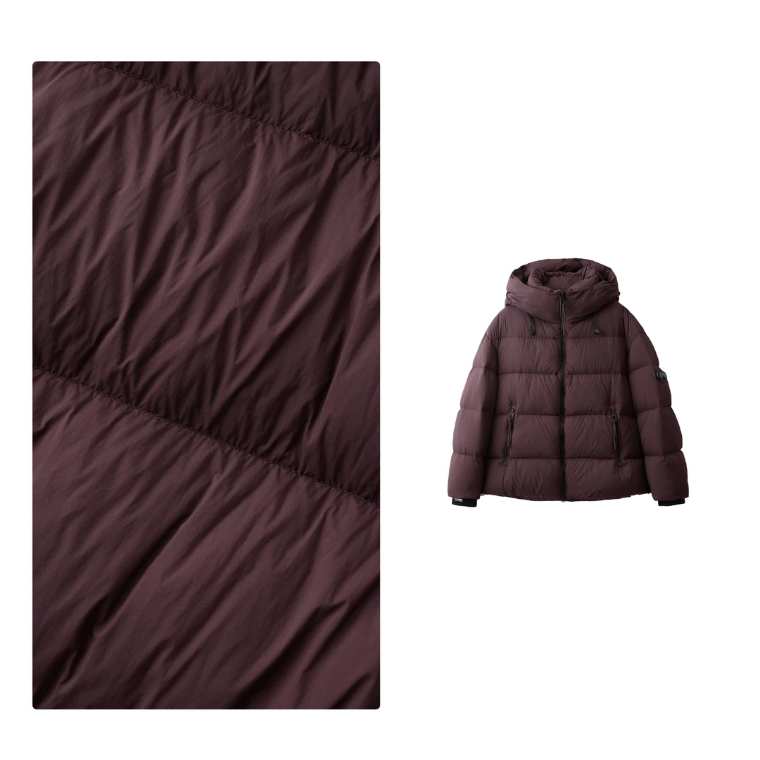 门店12&49！可可泡芙羽绒服」90鸭绒/高克重保暖连帽外套上衣M13743