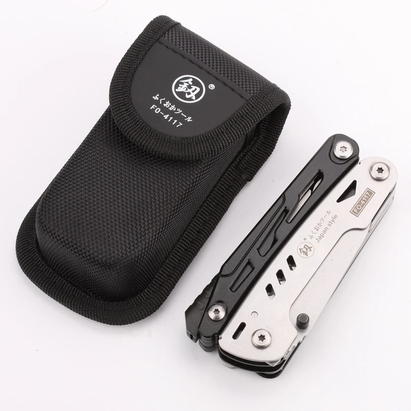 多功能户外组合工具量尺钳子适合旅行者登山野营使用