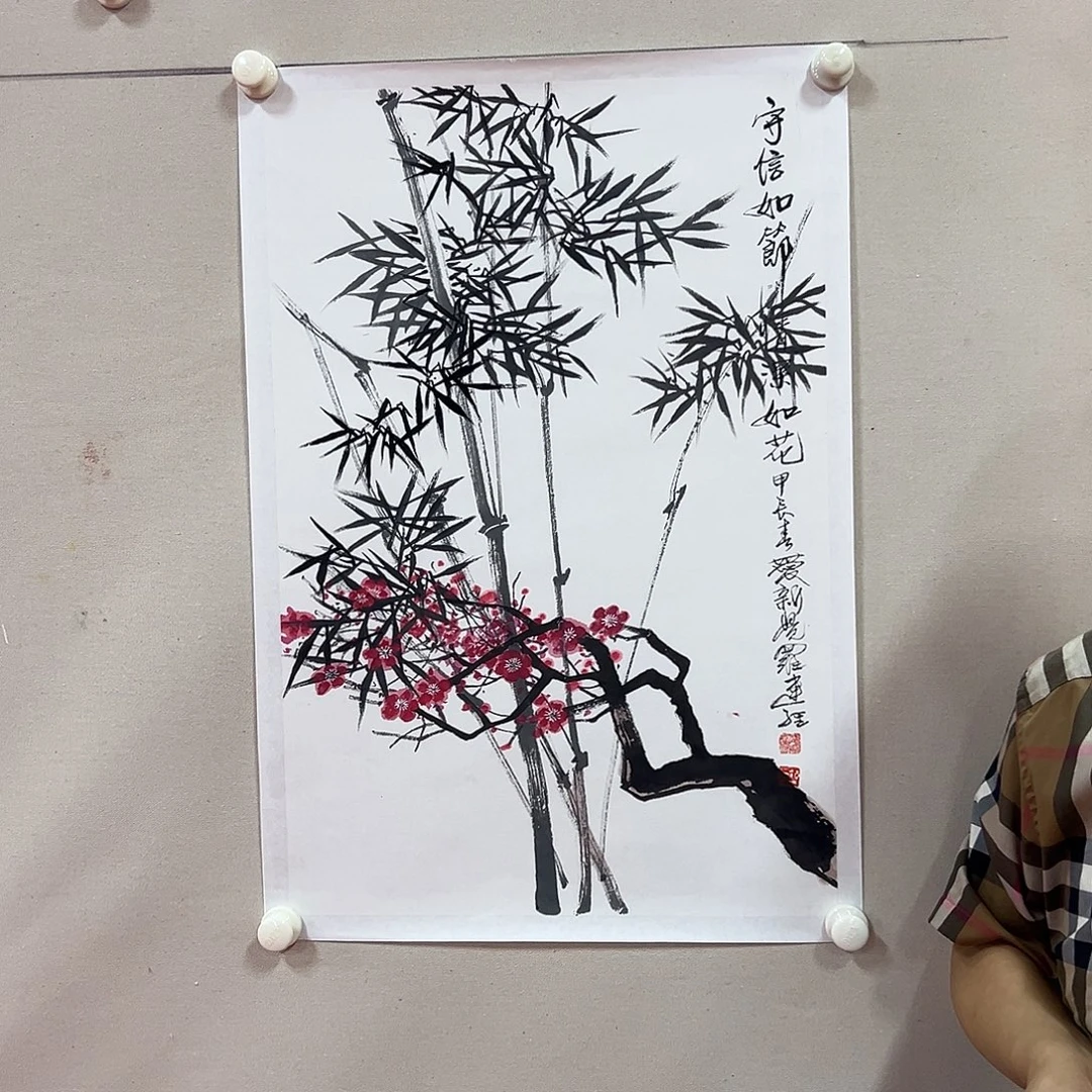 国画金连经老师作品