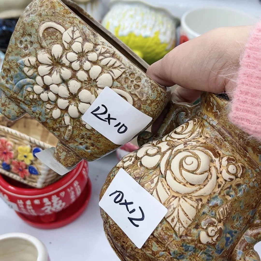 【闪购商品】陶瓷多肉绿植陶瓷花盆