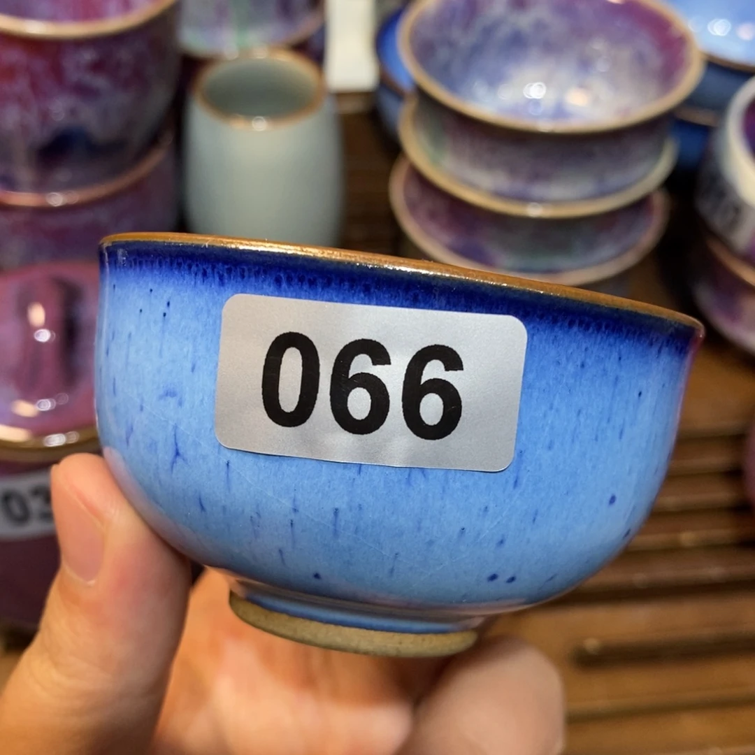 钧瓷杯系列产品作品