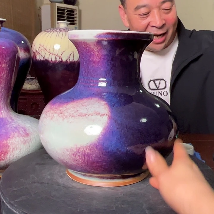 牛家钧窑牛自恒老师钧瓷