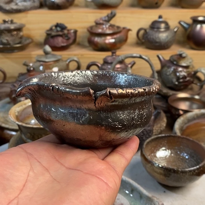 杯柴烧手工制作工艺