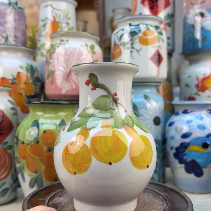 瓷片花瓶5656655665656556