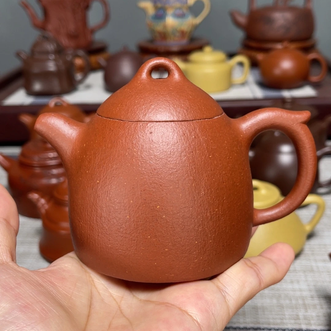 茶壶紫砂全手工制作200cc