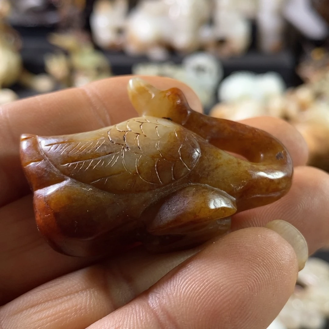 和田玉（糖玉）颈饰未镶嵌