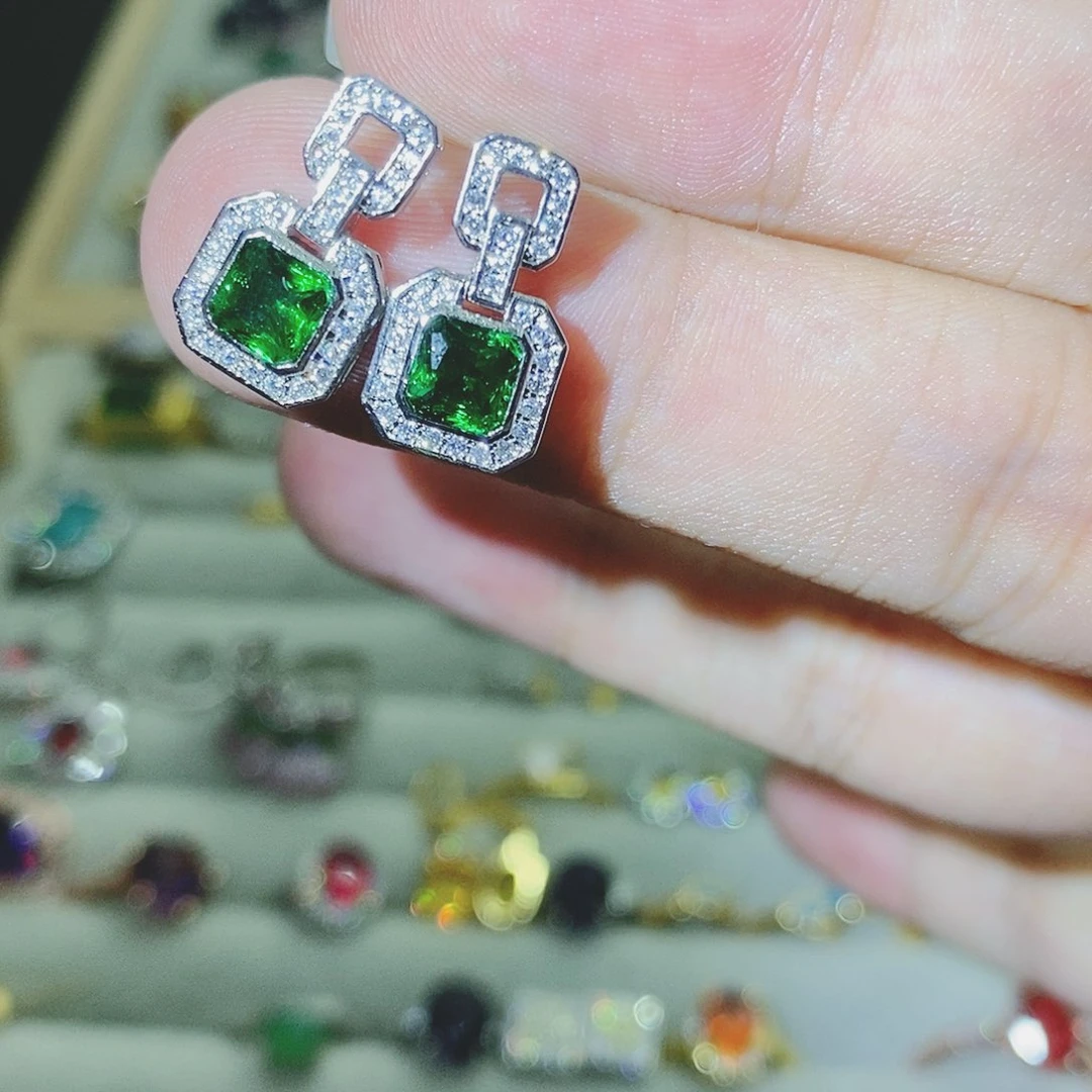 【闪购商品】水晶戒指银S925镶嵌