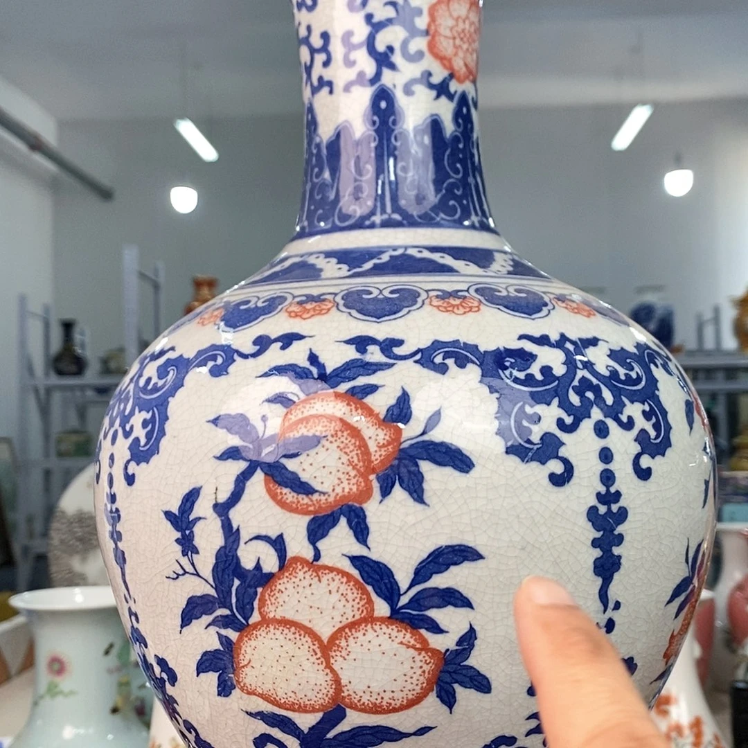 摆件景德镇陶瓷花瓶摆件