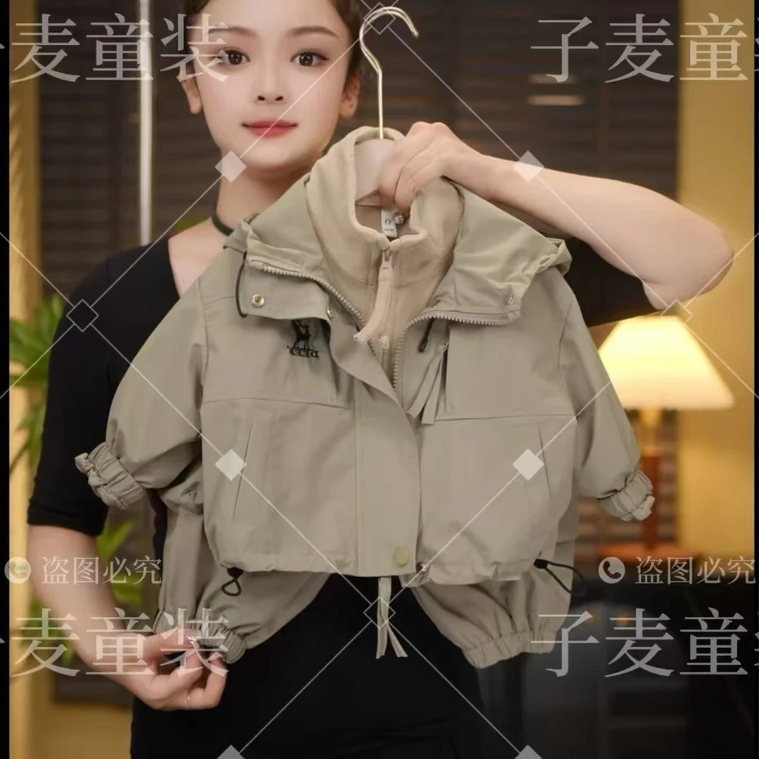 【现货】2025春秋季儿童新款韩版萌娃潮流长袖户外休闲套装28730