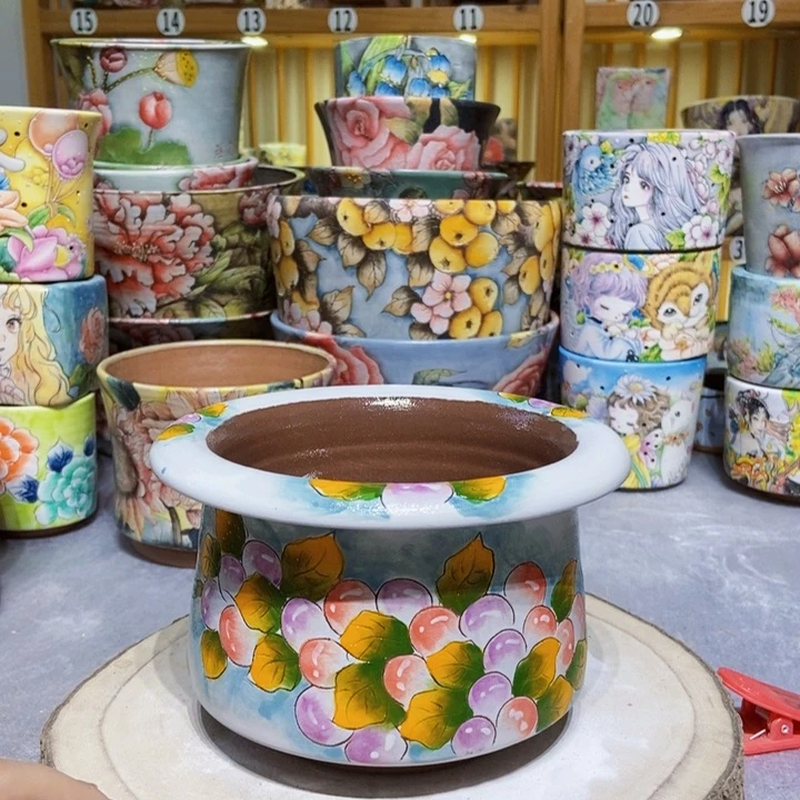 景德镇艺术手绘作品
