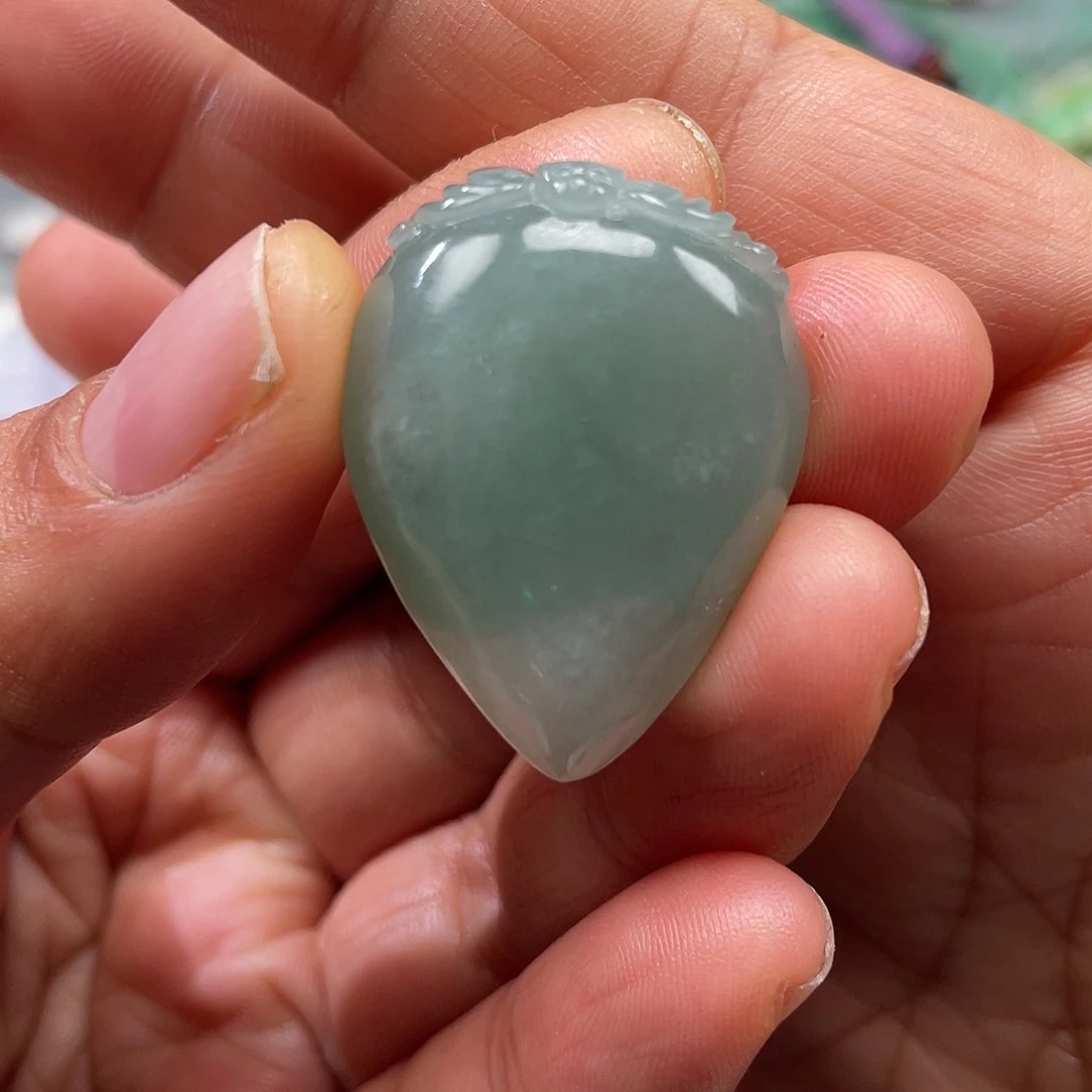 颈饰未镶嵌翡翠翡玉缘翡翠