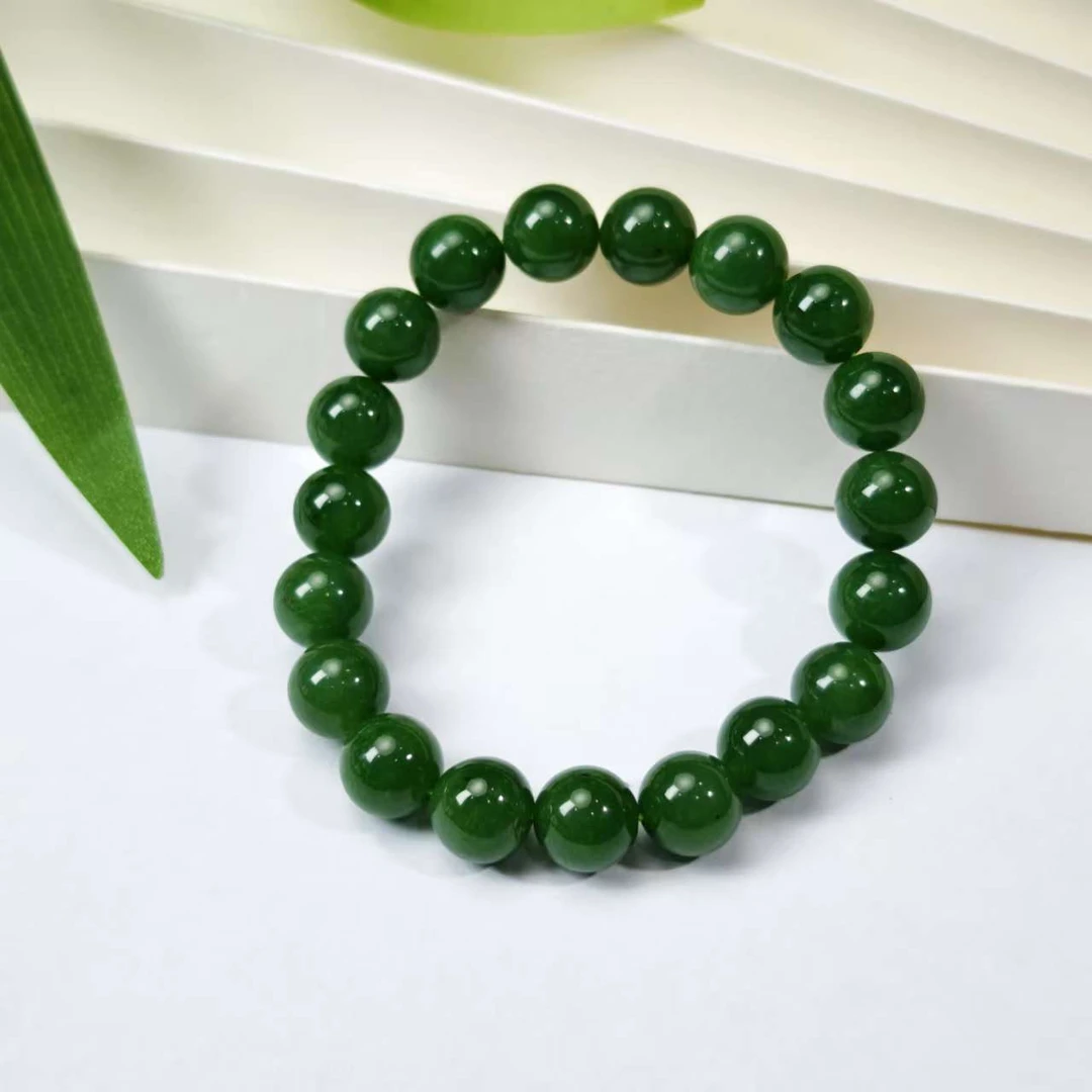 【小池专属】和田玉碧玉手串 9mm MTZ0110