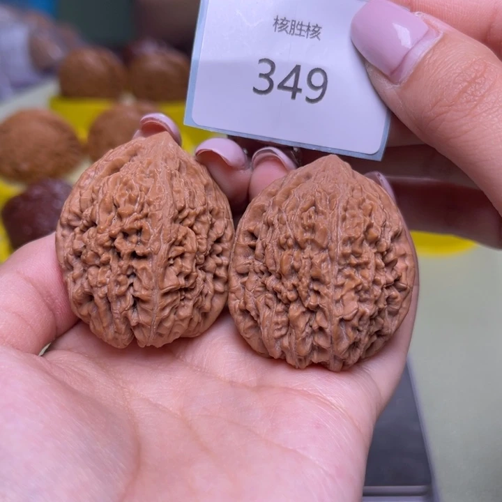文玩核桃把件大蒜头36.349