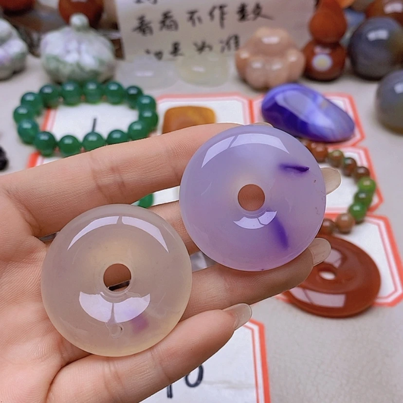 【闪购商品】未镶嵌玛瑙/玉髓珠宝半成品骑****海