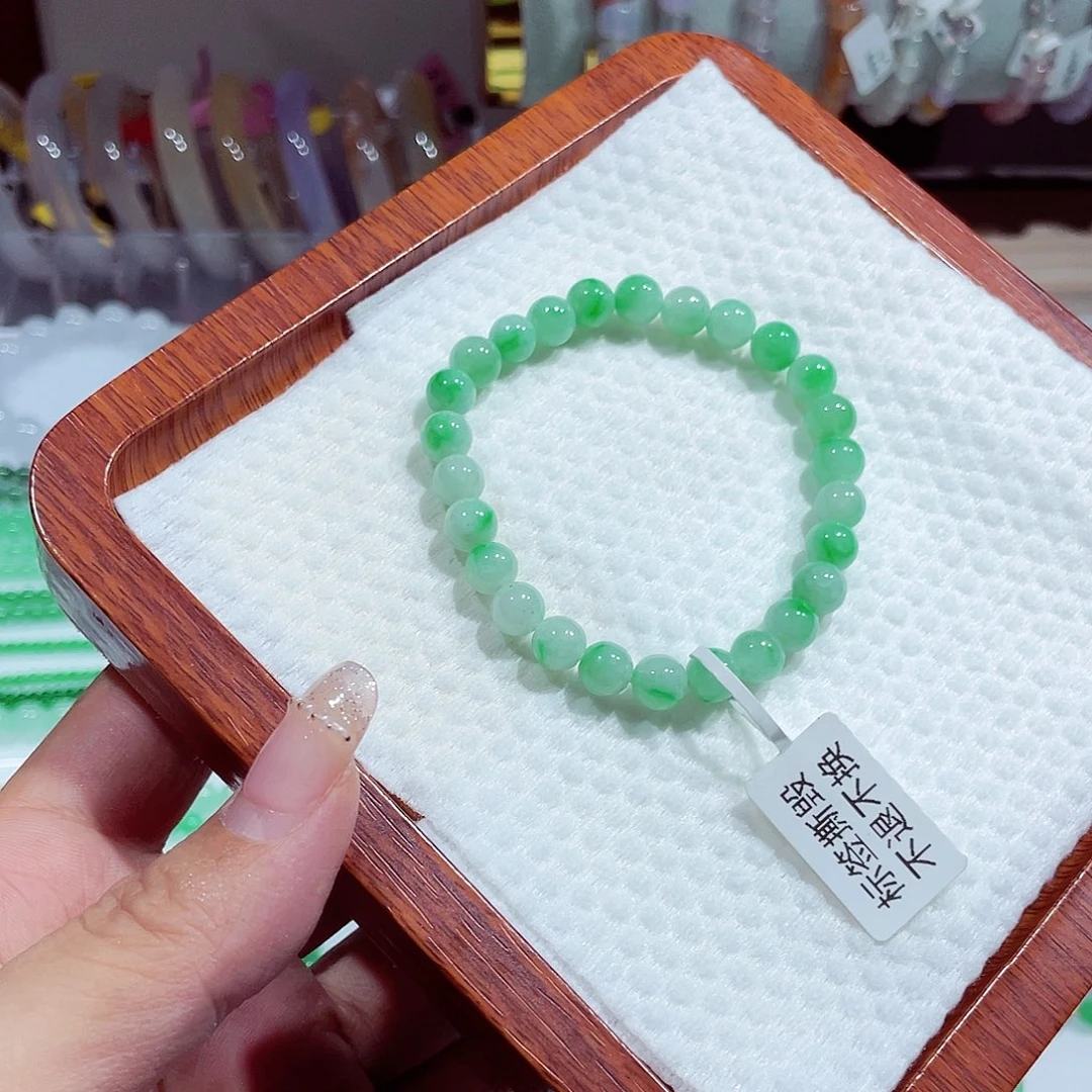 未镶嵌手链翡翠天然缅甸翡翠A货卡7.3