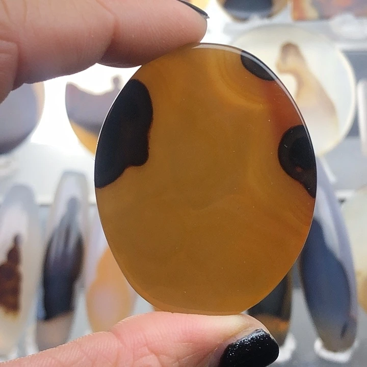 查罗石未镶嵌珠宝半成品19