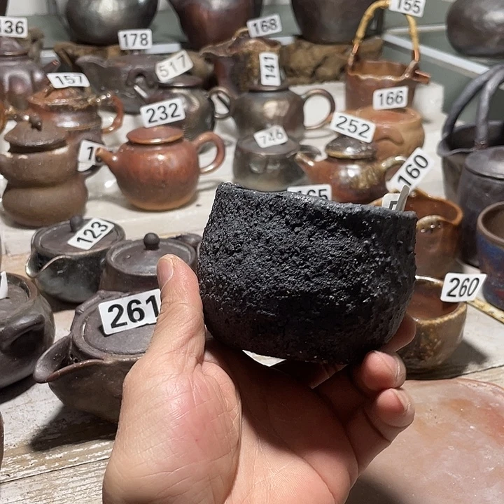 纯手工柴烧茶具精品