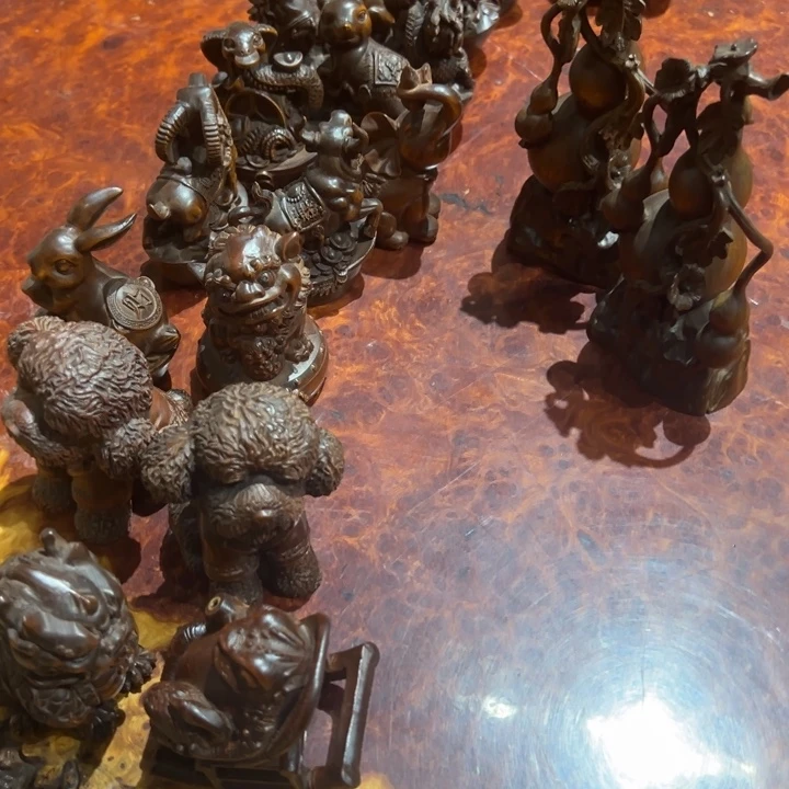 O***哥木中古工艺品，摆件