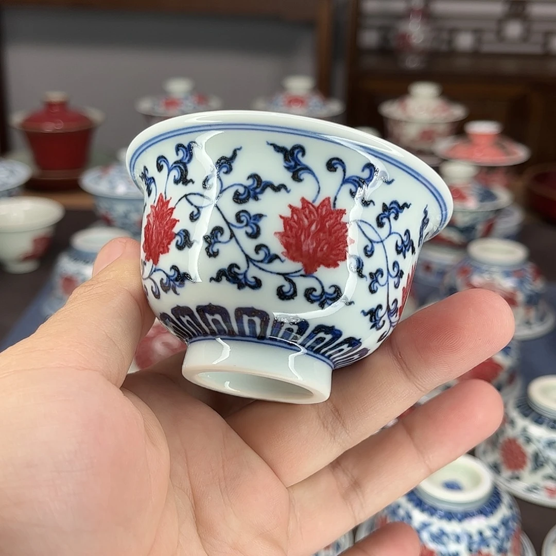 ****声景德镇陶瓷青花釉里红