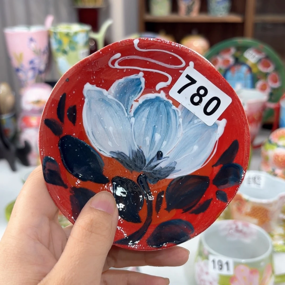 景德镇手绘高温釉下彩陶瓷茶具