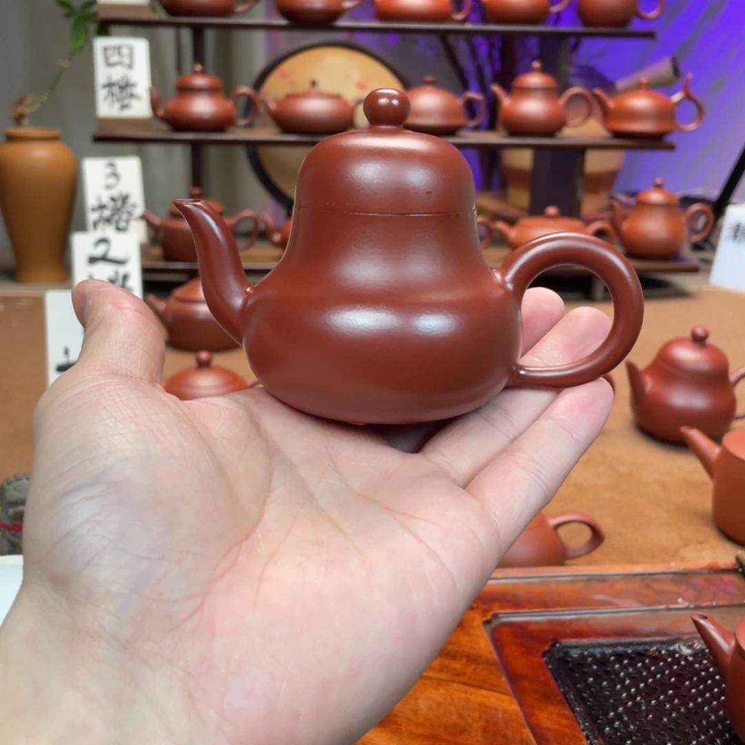 紫砂潮州手拉壶思婷